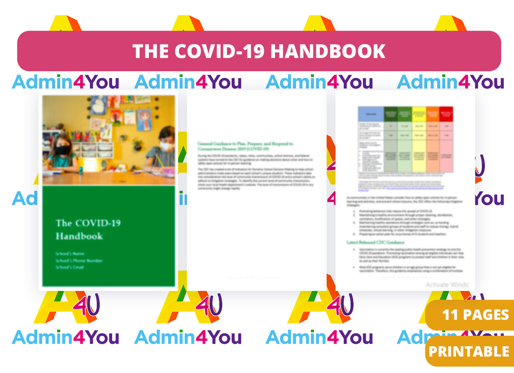 The COVID-19 Handbook